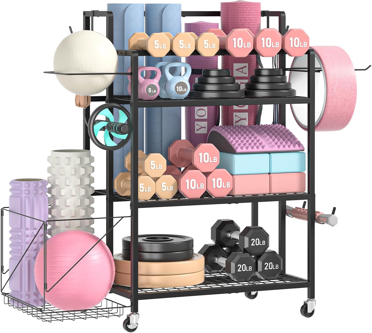 Home Gym Usa - Heimfitness-Aufbewahrung, Kein Material spezifiziert, Keine Farbe