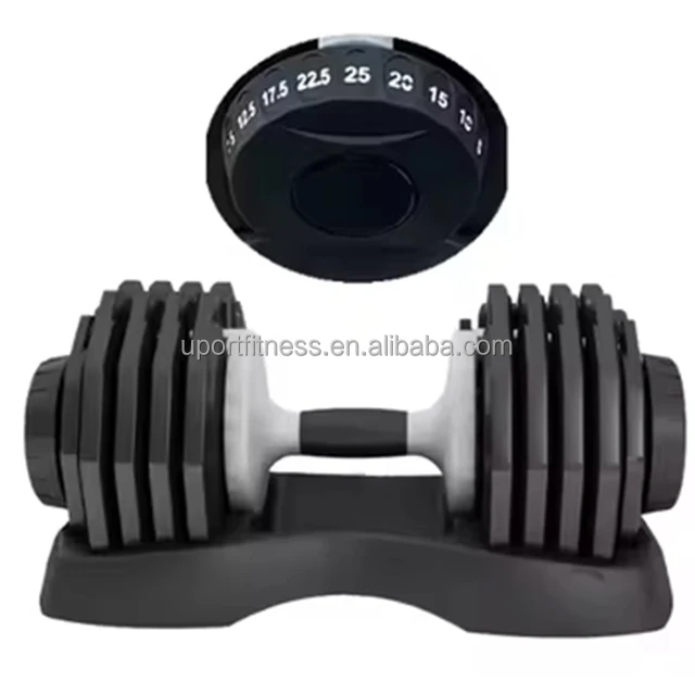 Hex Dumbbell Set - Anpassbare Gusseisen-Hex-Hanteln Set mit Verstellbarem Gewicht,