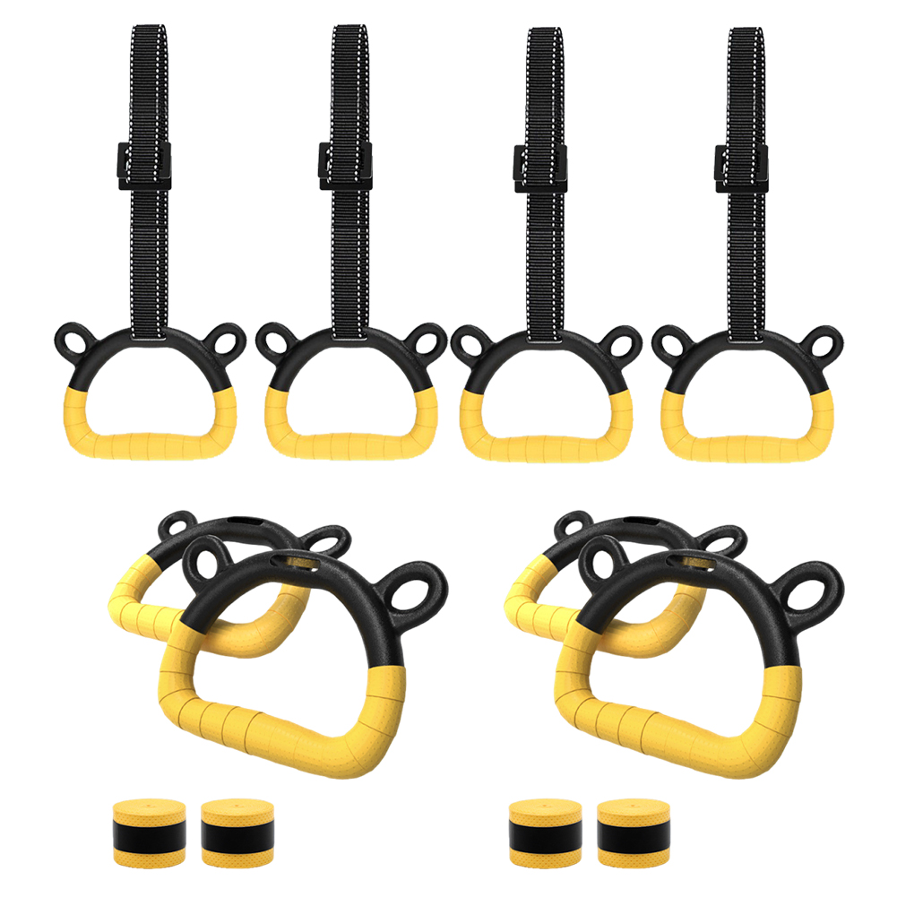 Home Gym Needs - Turnringe mit verstellbaren Gurten, Pull-Up-Turnringe, multifunktionales
