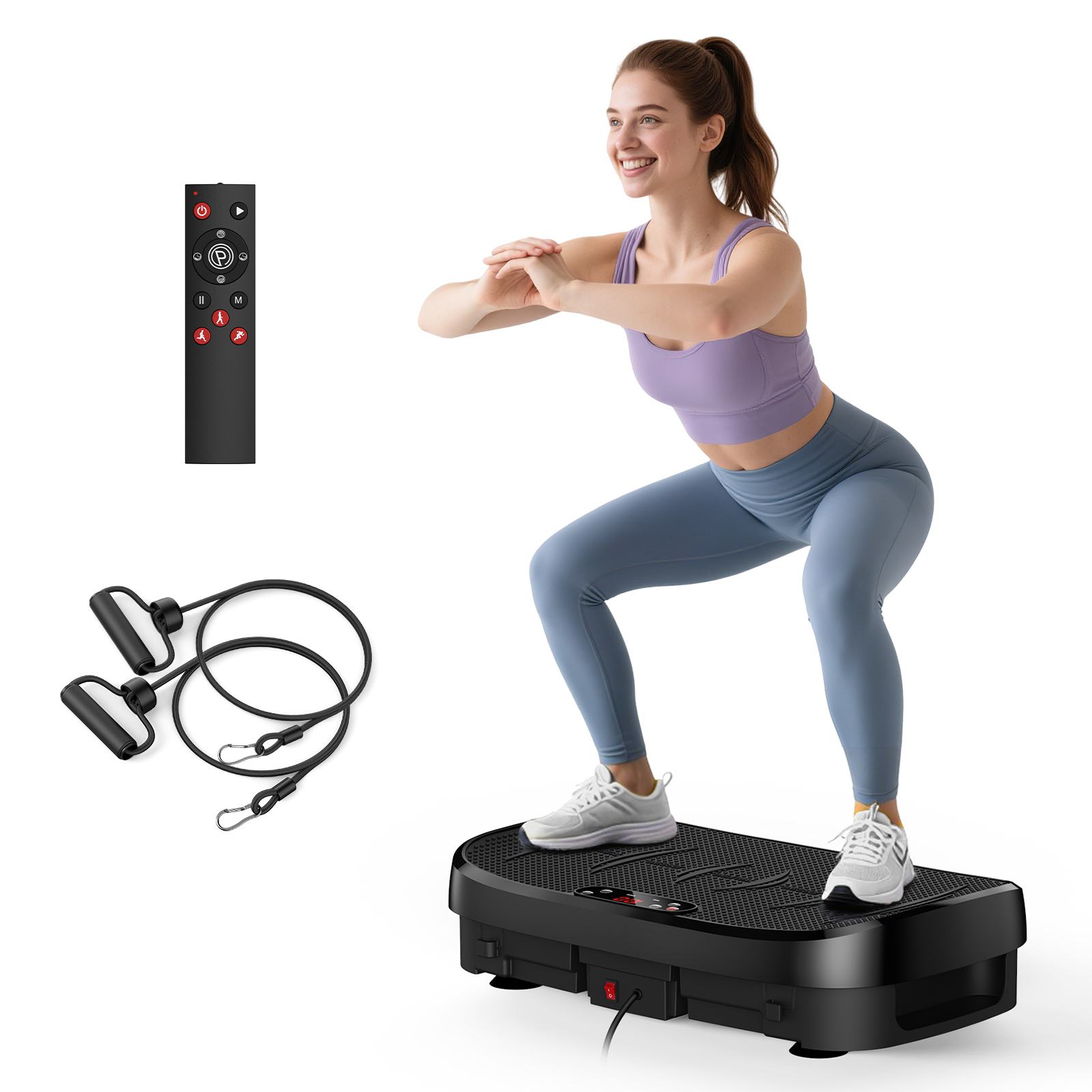Home Gym Mma - Vibrationsplatte zur Fettverbrennung, Fitness-Plattform für den