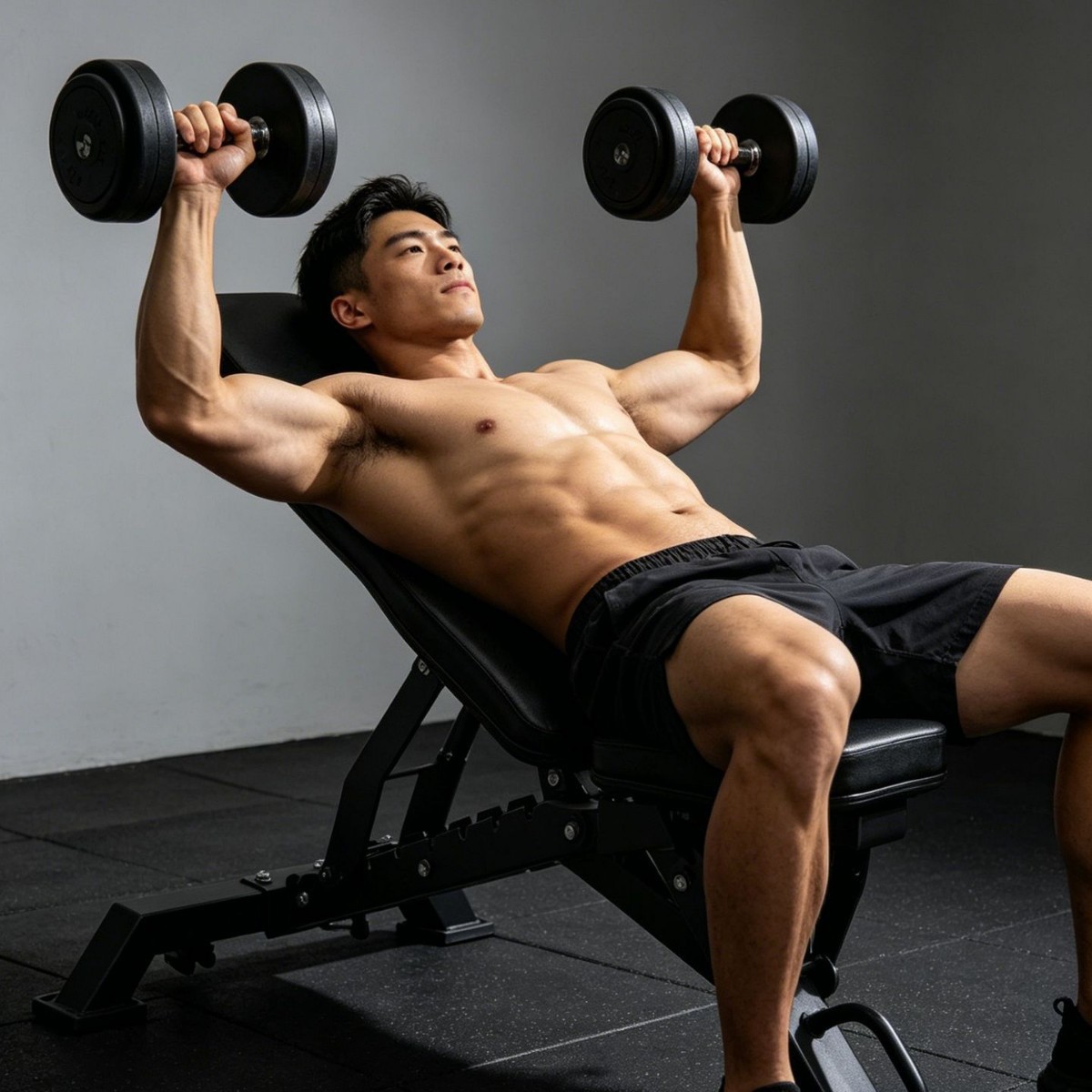 Home Gym Weight Bench - Multifunktionale klappbare Hantelbank für das Heimtraining,
