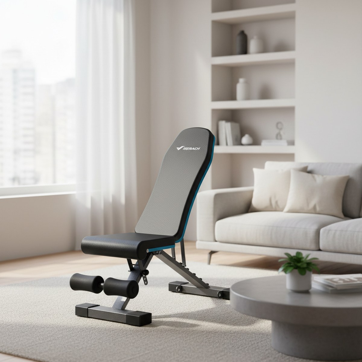 Home Gym Weight Bench - Verstellbare Klappbare Hantelbank für das Heimstudio,