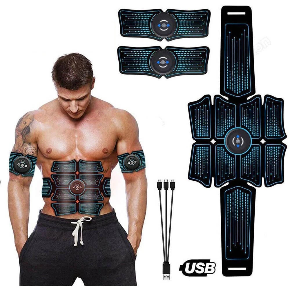 Home Gym Essentials - EMS Bauchmuskel-Stimulator Elektrischer Massagegerät für Heimfitness