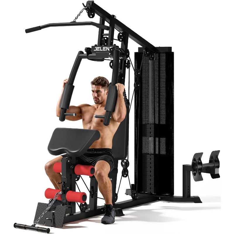 Home Gym Workout Equipment - JELENS Home Gym, Multifunktionales H11 Heimfitnessgerät,
