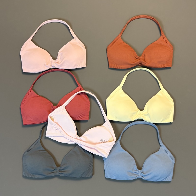 Home Gym Women - HISTELLO Sport-BH Nahtloser Yoga-BH für Damen,
