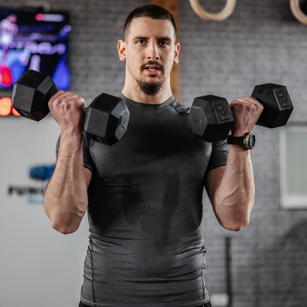 Hex Dumbbell Set - Ye Soozier 2x15lbs Hex-Hantelset, 2 Stück,
