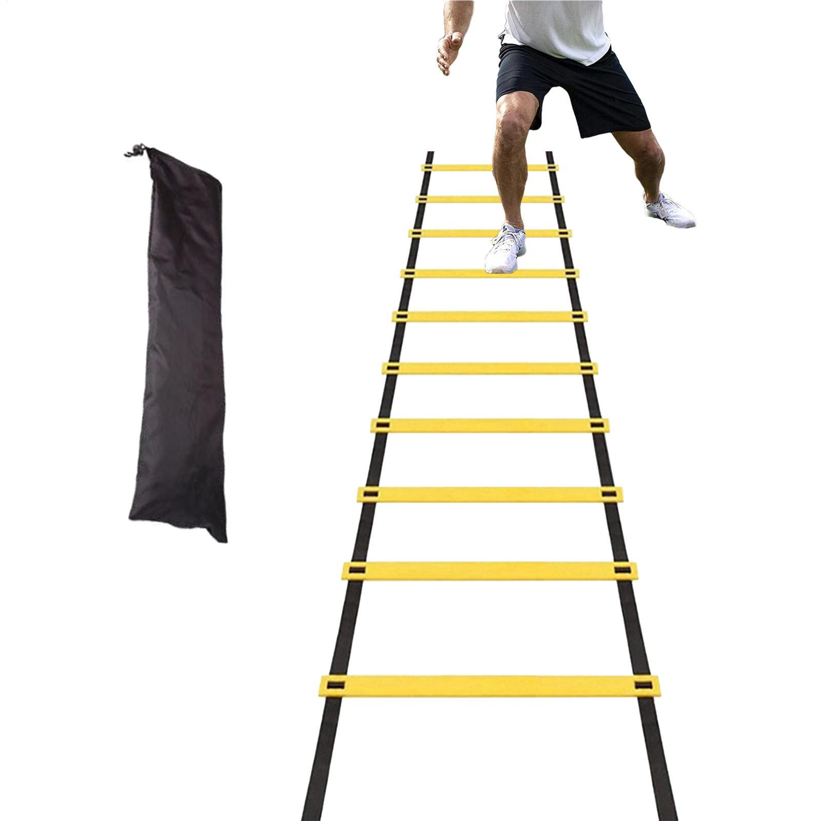 Agility Ladder Speed - 1 Stück Sport-Agility-Leiter Fußball Verstellbare Nylon-Sprungleiter