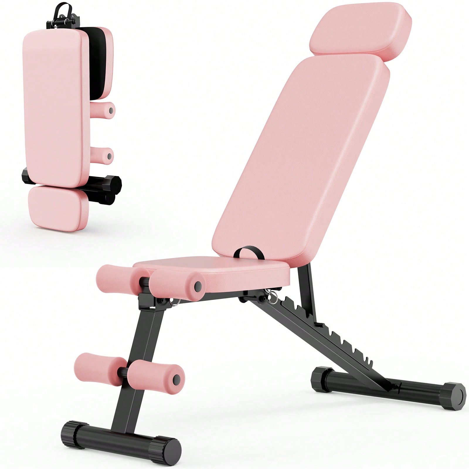 Home Gym Weight Bench - GIKPAL 9-fach verstellbare Hantelbank, faltbare Trainingsbank