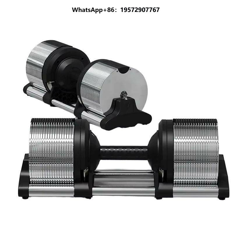 Hex Dumbbell Set - Schnellverschluss 32kg 70lb Gusseisen Stahl Gummibeschichtetes