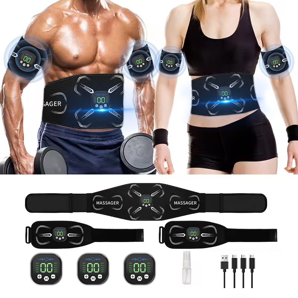 Home Gym Essentials - EMS Muskelstimulator Bauchtrainer Abs Toner Arm