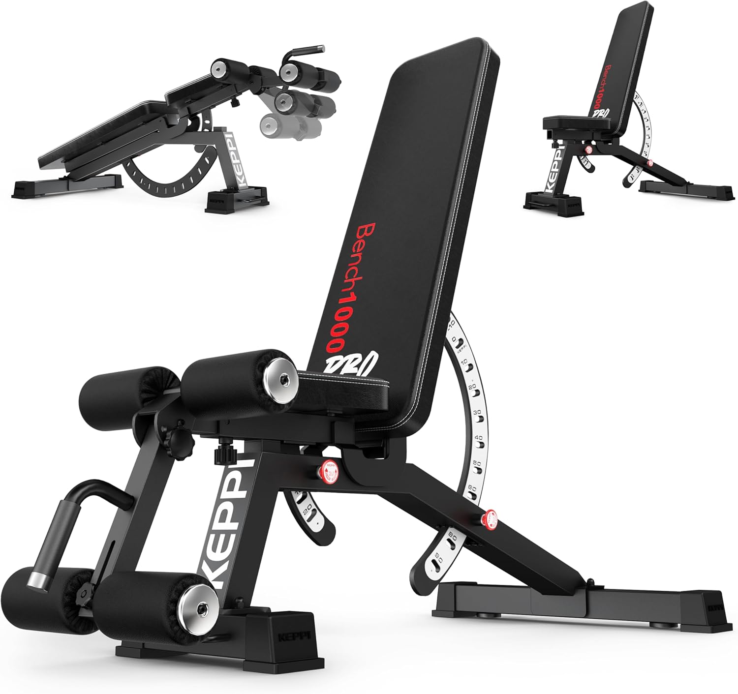 Home Gym Weight Bench - Hantelbank für Krafttraining zu Hause, Stahlmaterial,