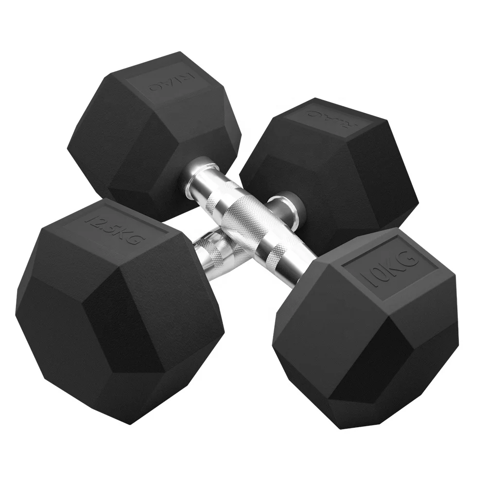 Neues Produkt Großhandel Gummi – Hex Dumbbell Set Bewertung und Preis