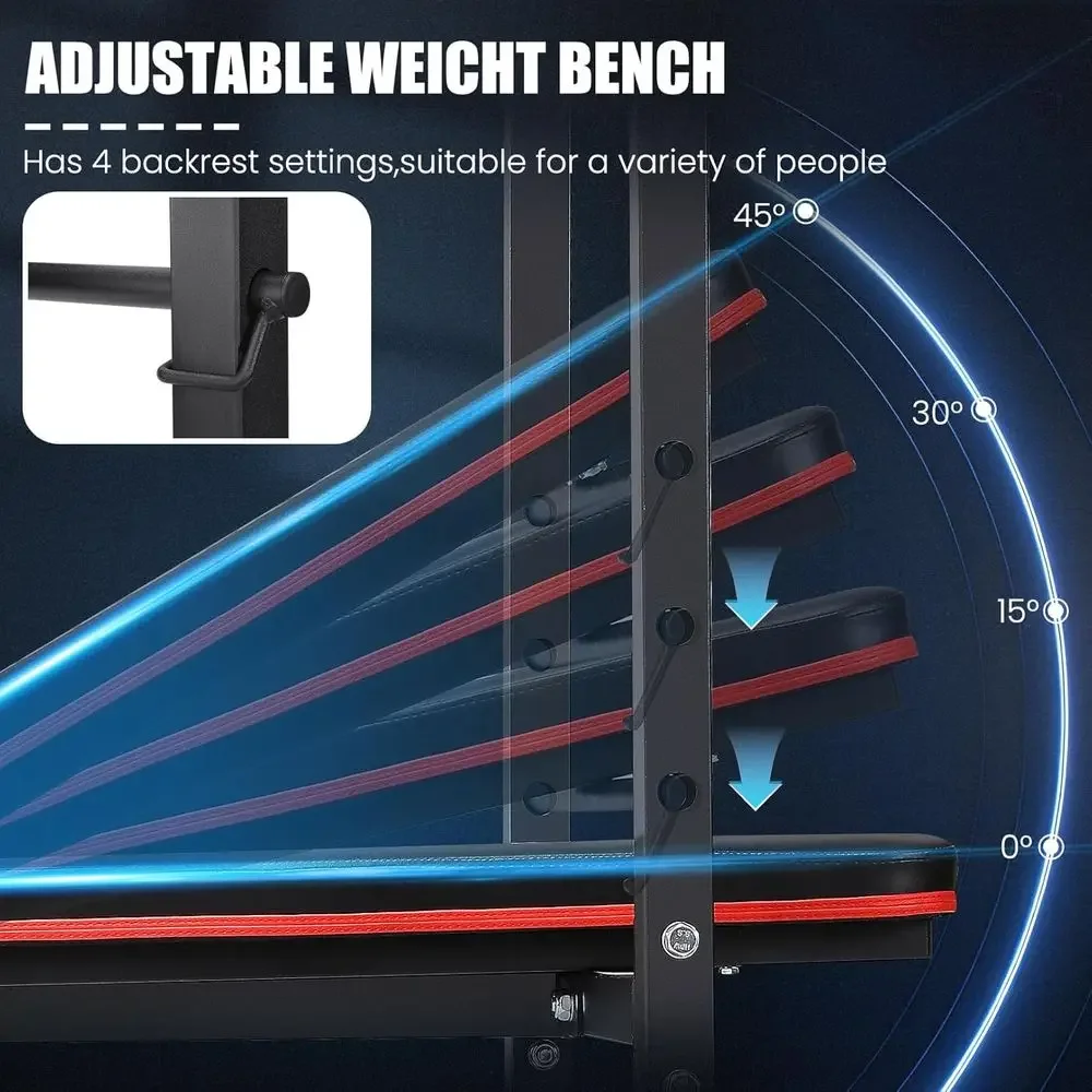 8-in-1 Verstellbare Hantelbank – Home Gym Weight Bench Bewertung und Preis