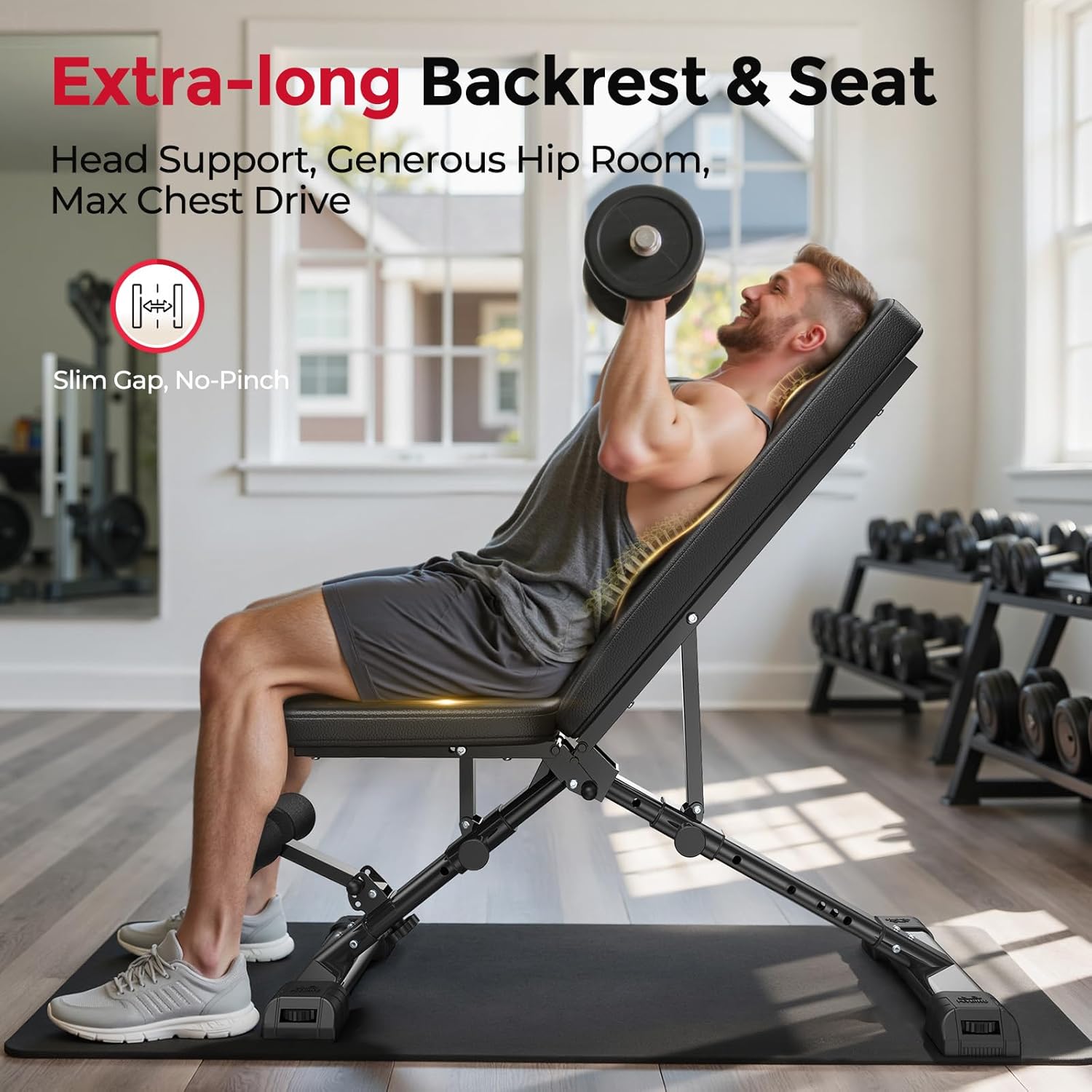 Home-Gym-Hantelbank mit verste – Home Gym Weight Bench Bewertung und Preis