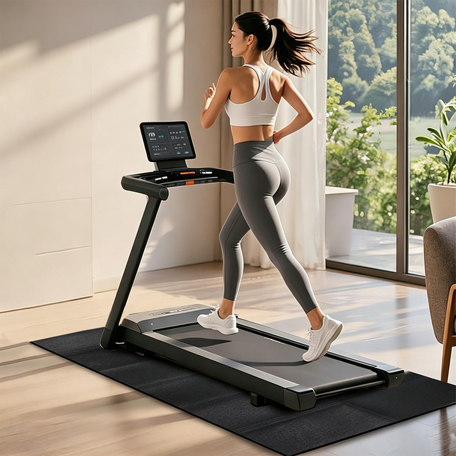 Laufbandmatte, vibrationsabsor – Home Gym Workout Equipment Bewertung und Preis