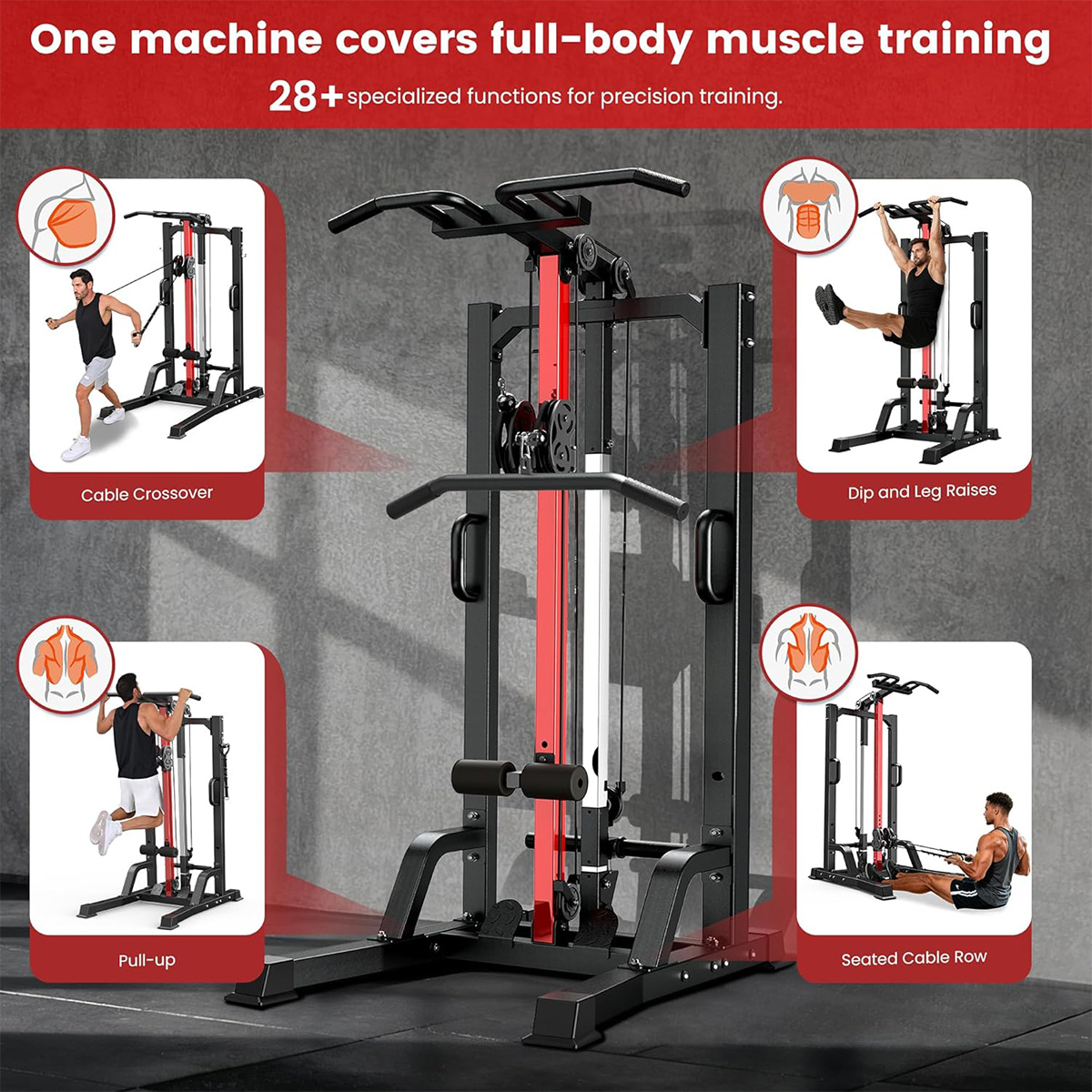 Pooboo Heimfitnessgerät - Hoch – Home Gym Workout Equipment Bewertung und Preis
