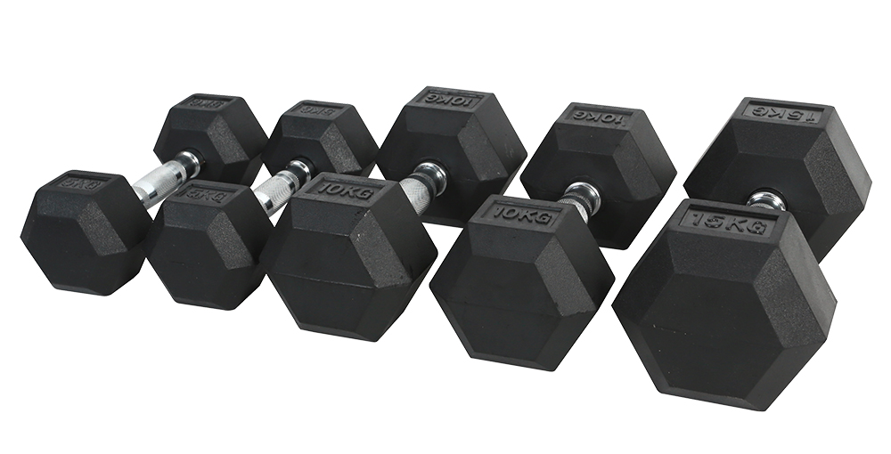 Hochwertige, große Gummi-Hex-H – Hex Dumbbell Set Bewertung und Preis