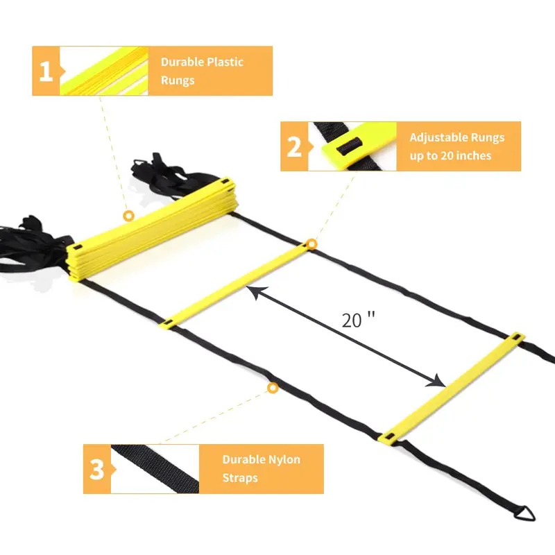 6m Agility-Leiter & Fußball-Tr – Agility Ladder Speed Bewertung und Preis