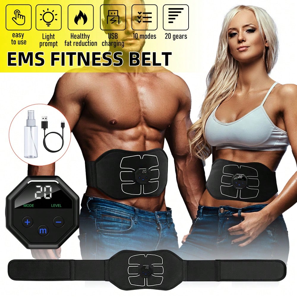 1 Stück Bauchtrainer-Gürtel, U – Home Gym Essentials Bewertung und Preis