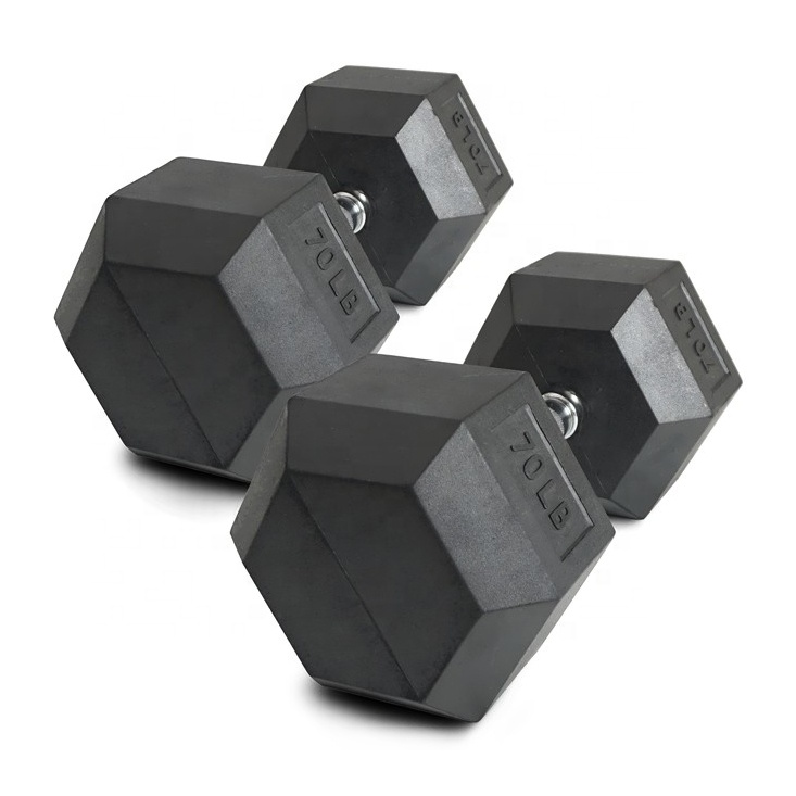 70lb Gummi-Hex-Hantelset Chrom – Hex Dumbbell Set Bewertung und Preis