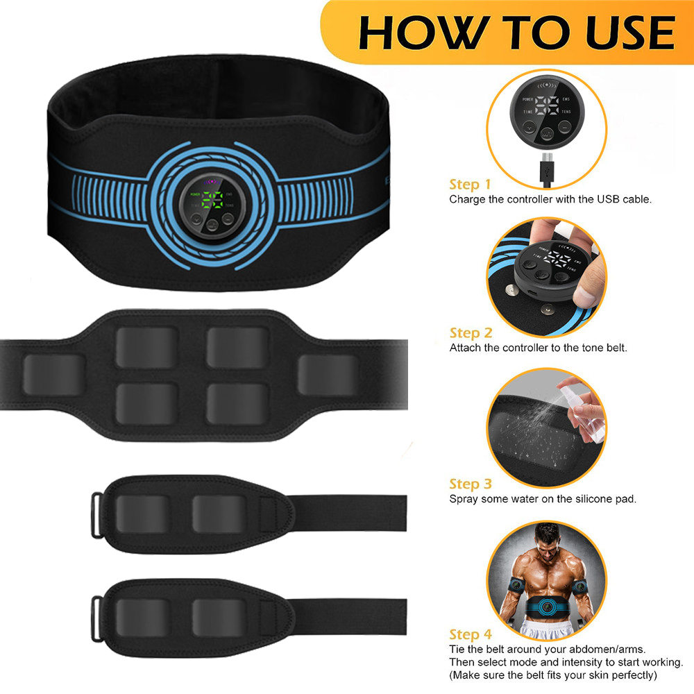 USB wiederaufladbarer Bauchmus – Home Gym Essentials Bewertung und Preis