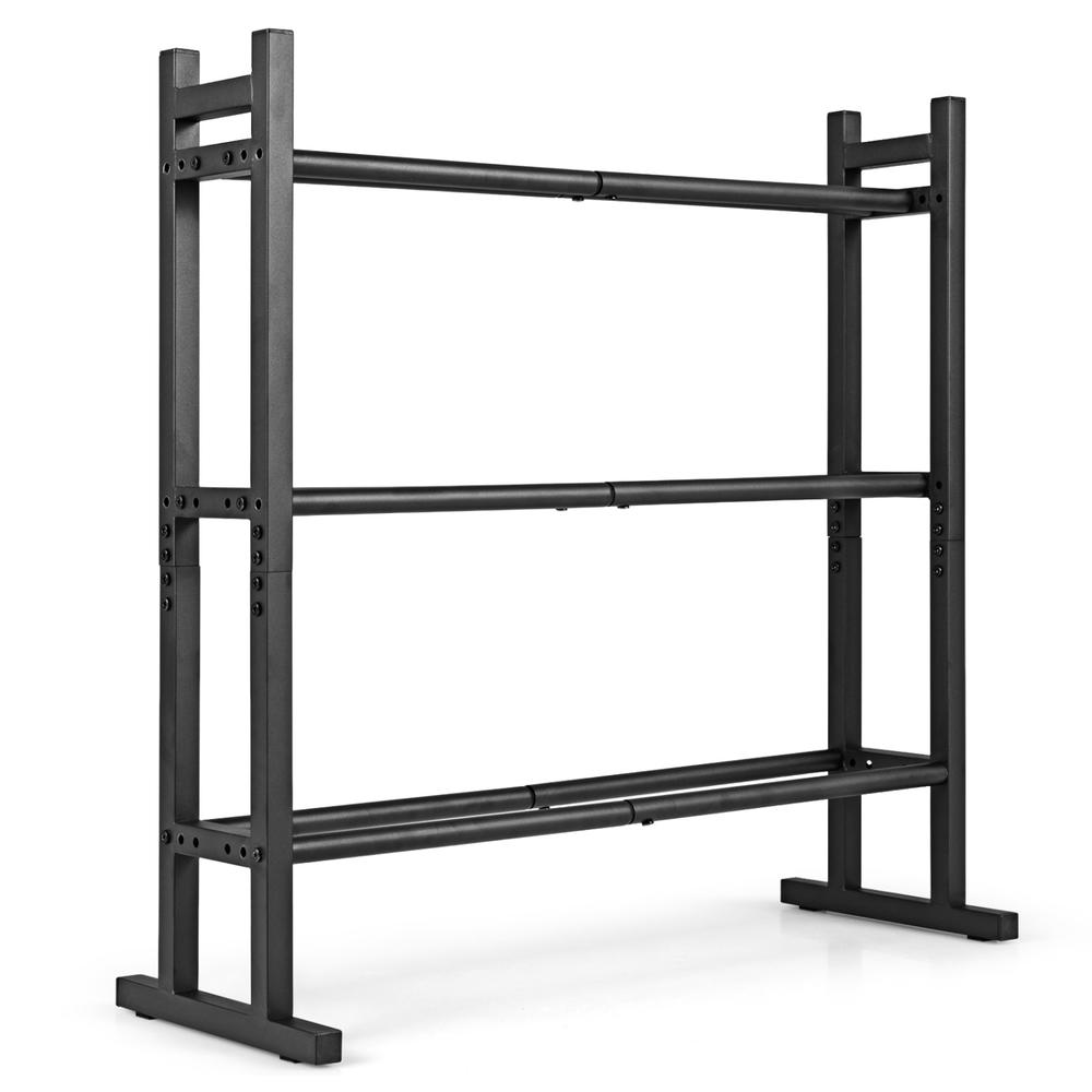 Robustes 3-stufiges Hantelrega – Home Gym Usa Bewertung und Preis