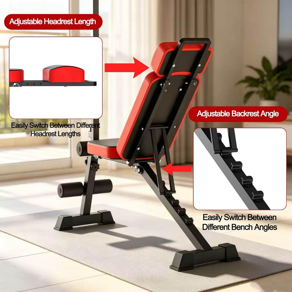 Multifunktionale Hantelbank mi – Home Gym Weight Bench Bewertung und Preis