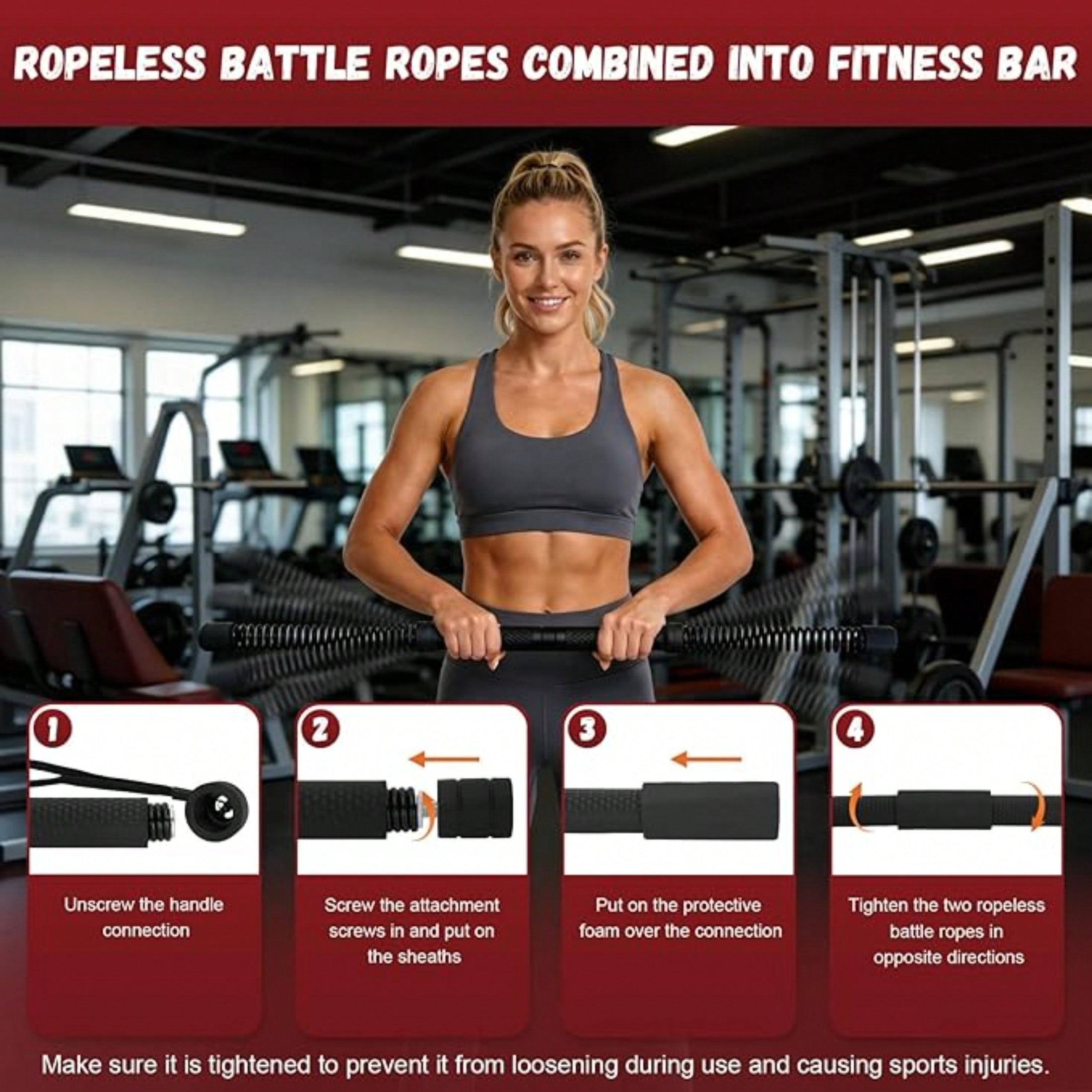 2-in-1 Verbessertes kabelloses – Home Gym Workout Equipment Bewertung und Preis