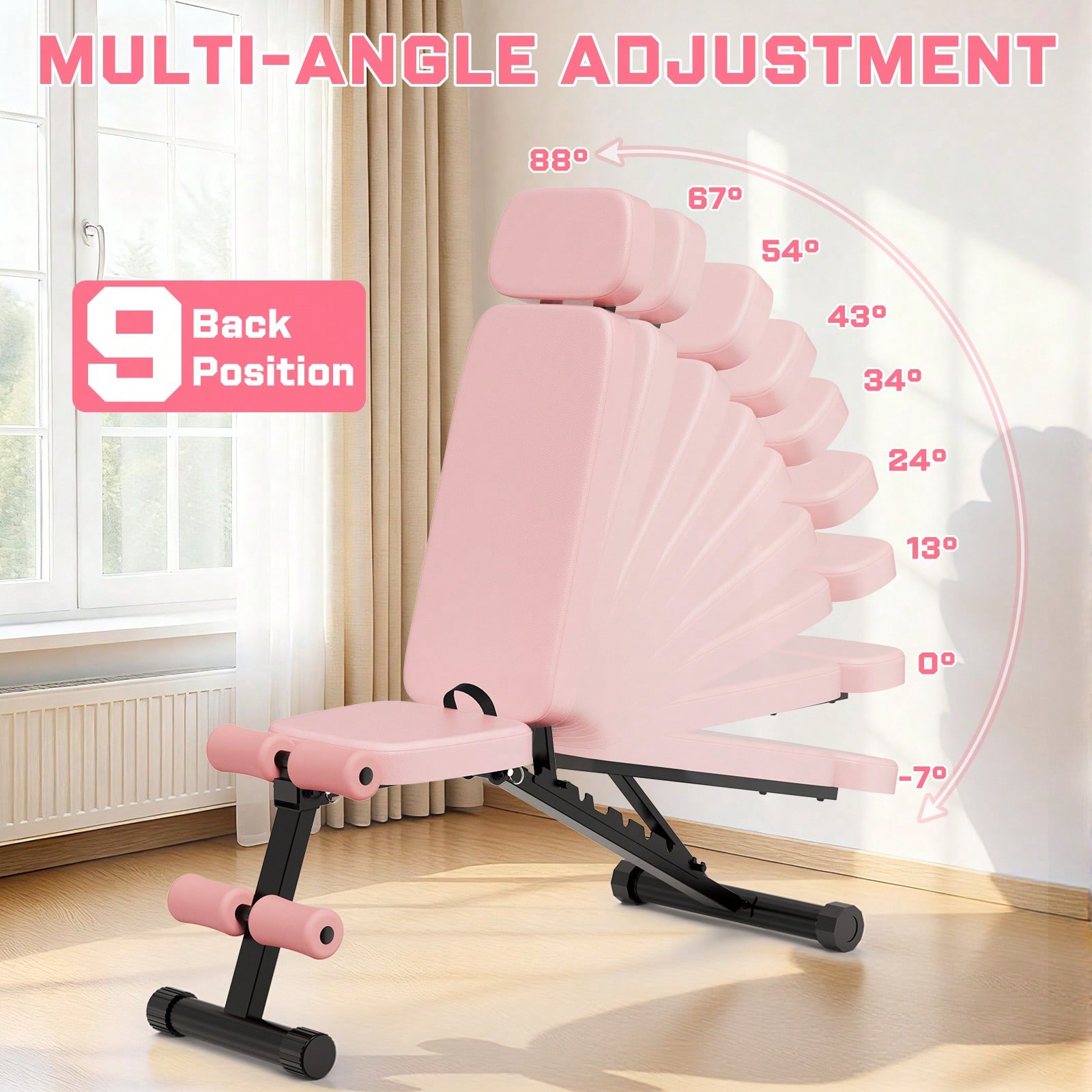 GIKPAL 9-fach verstellbare Han – Home Gym Weight Bench Bewertung und Preis