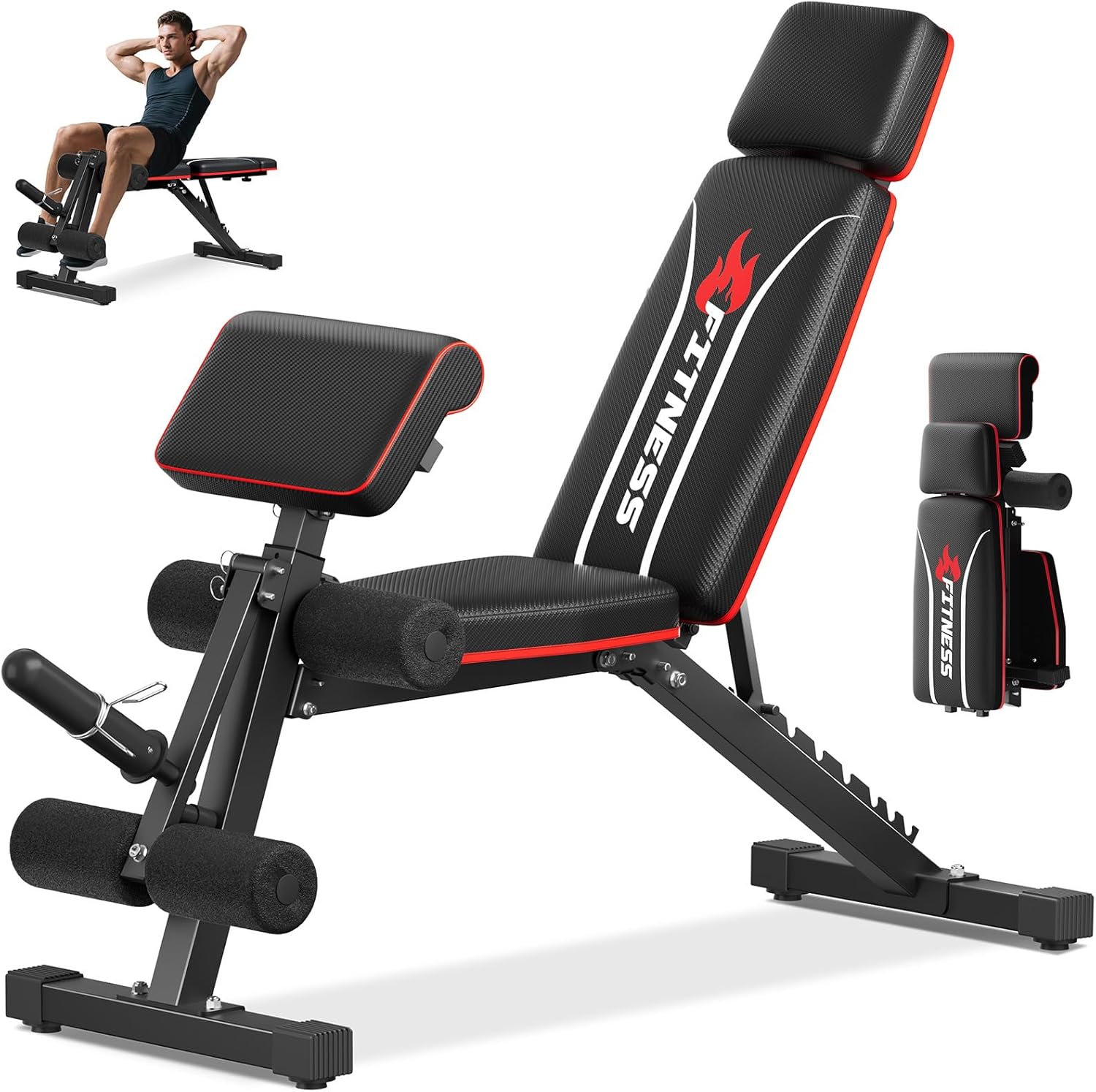 Heimtrainer Klappbare Hantelba – Home Gym Weight Bench Bewertung und Preis