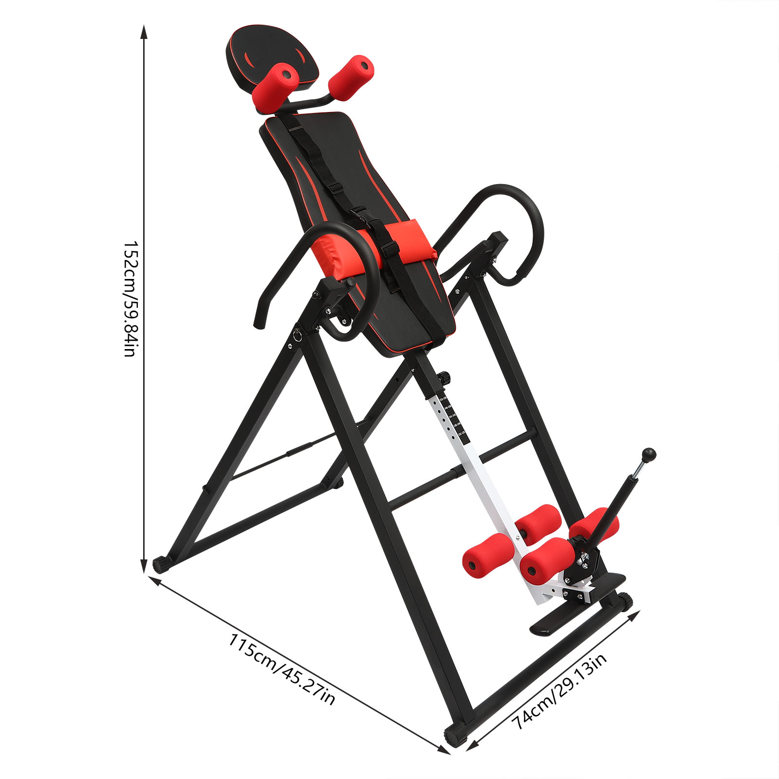 Schwarz / Rot / Blau Inversion – Home Gym Essentials Bewertung und Preis